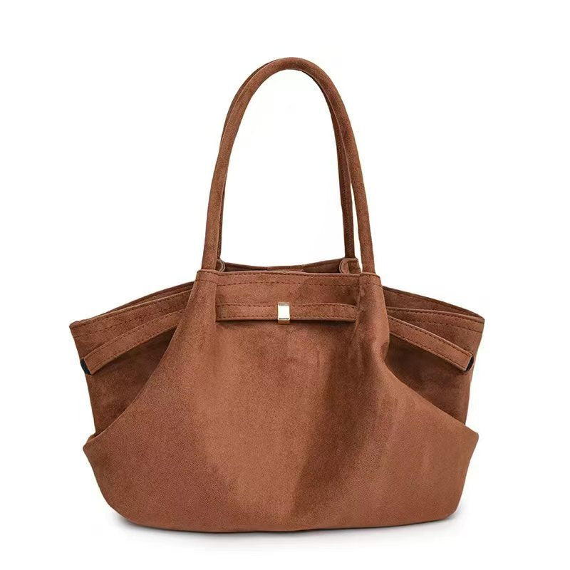 Seasonal Style Suede Tote Bag