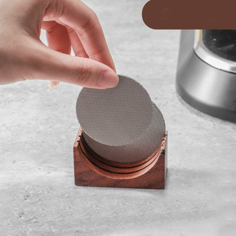 Walnut Espresso Filter Holder