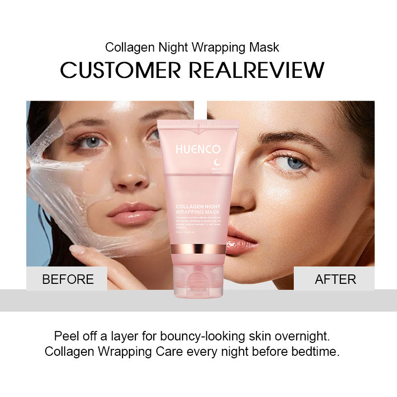 Smear-On, Peel-Off Deep Cleansing Collagen Sleeping Mask