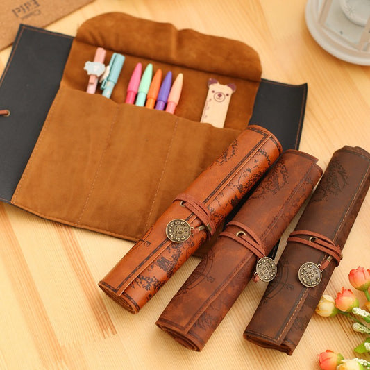 Vintage Style Pencil Pouch For Men