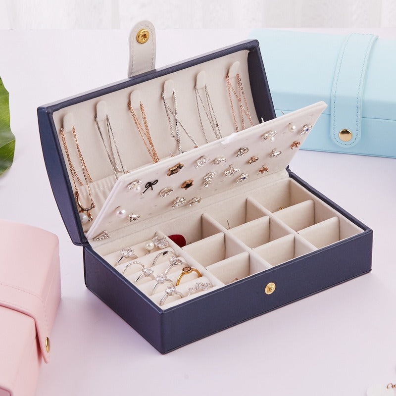 Portable And Spacious Ring and Earring Box