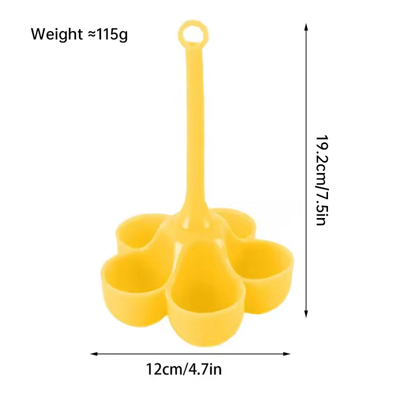 Silicone Egg Cooker - 5 Slots