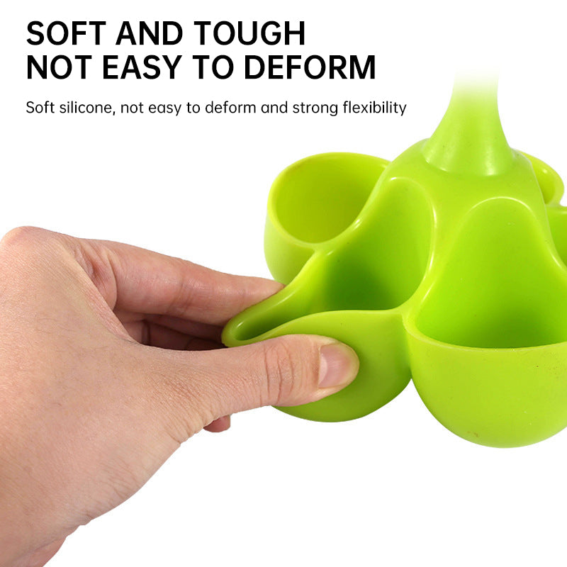 Silicone Egg Cooker - 5 Slots