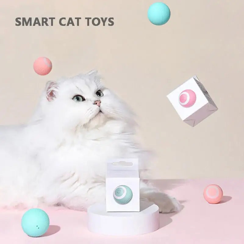 Smart Cat Ball for Endless Hours of Enrichment