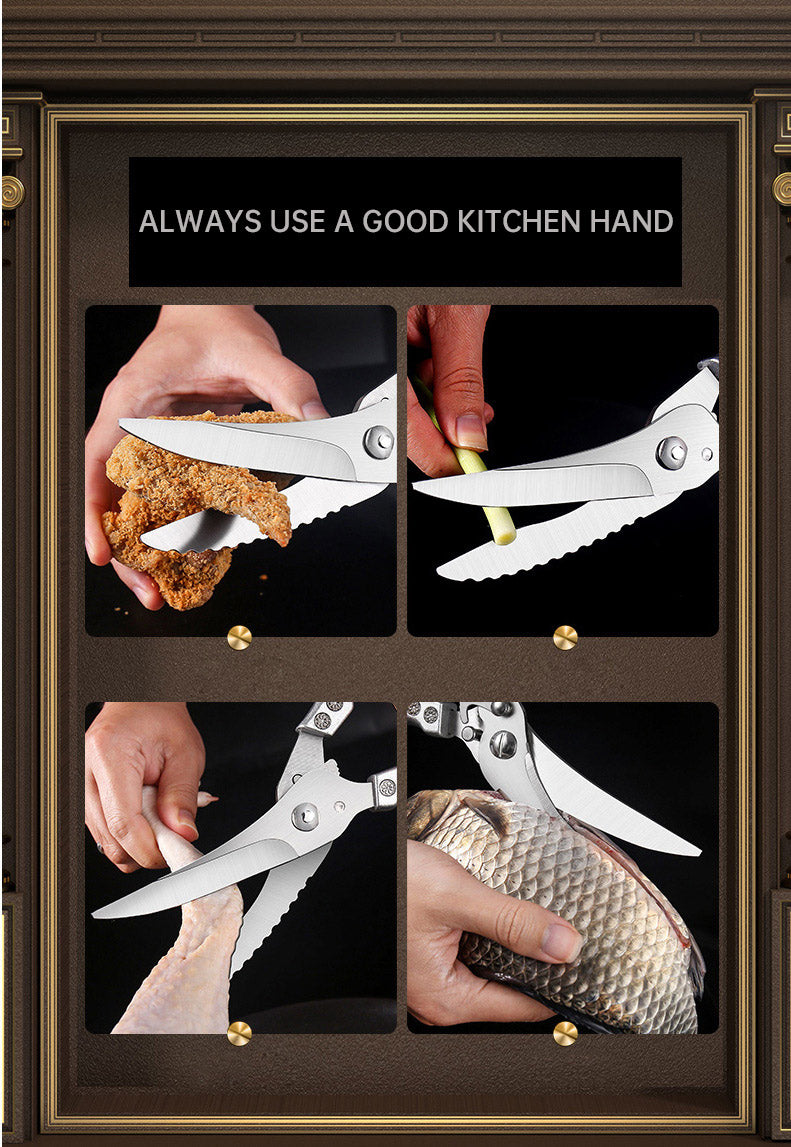 Bird Bone Scissors (Chicken, Duck, Game)