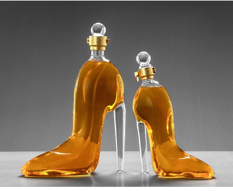 Unique High-Heel Shaped Decanter