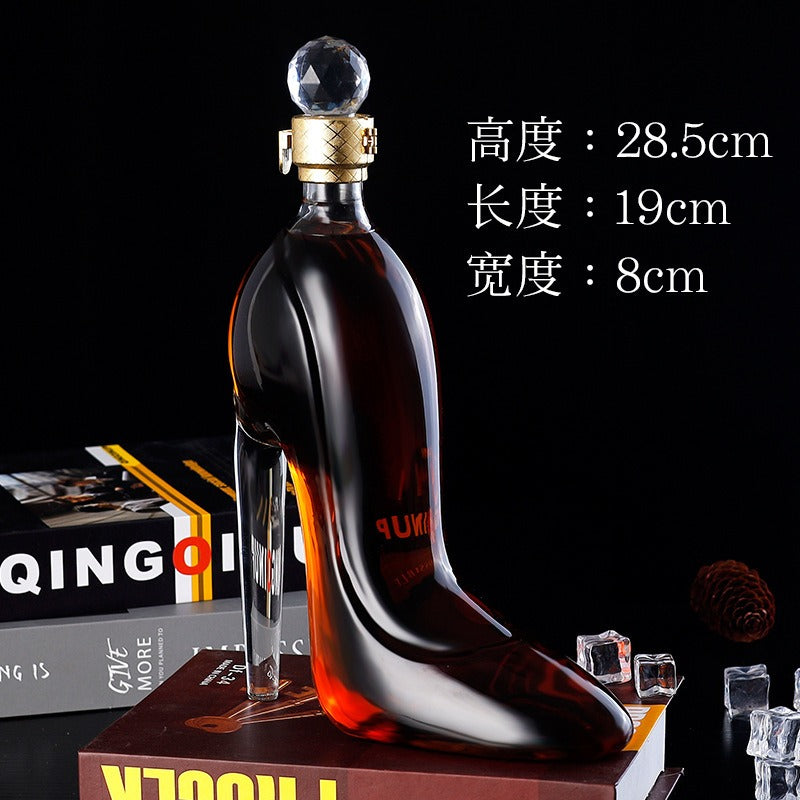 Unique High-Heel Shaped Decanter