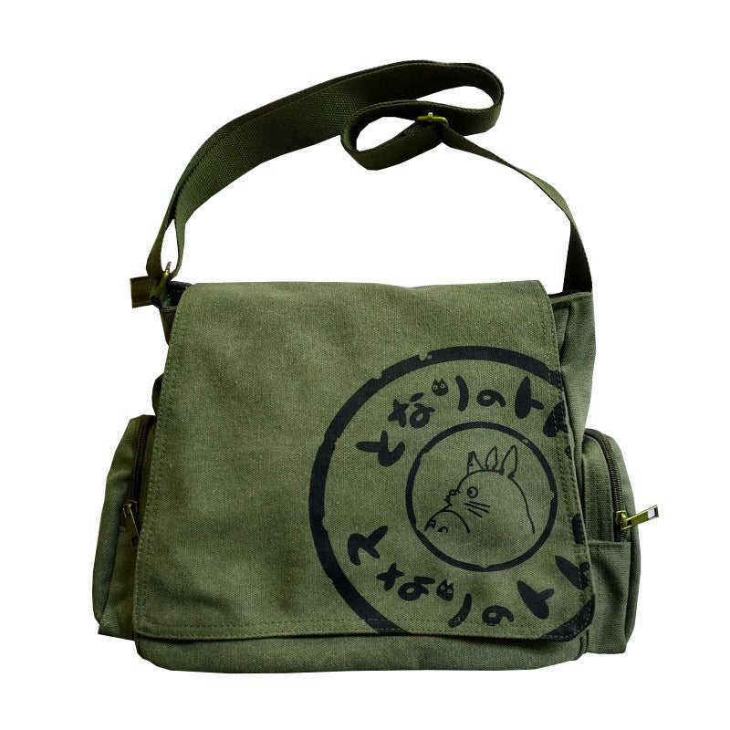 Over-The-Shoulder Canvas Bag For Men