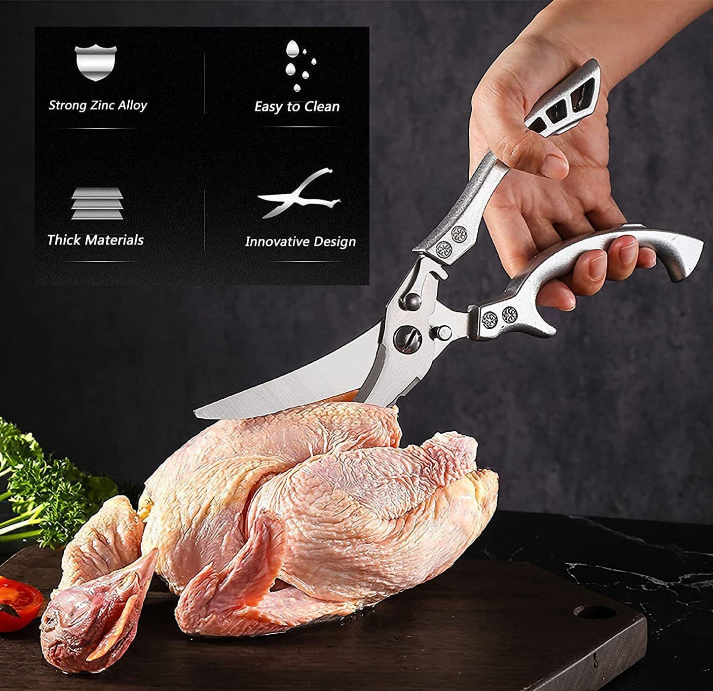 Bird Bone Scissors (Chicken, Duck, Game)