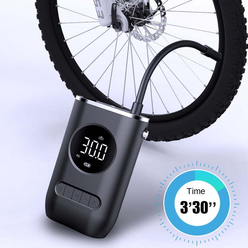 New! Premium Bike, Car or, Trailer portable air pump