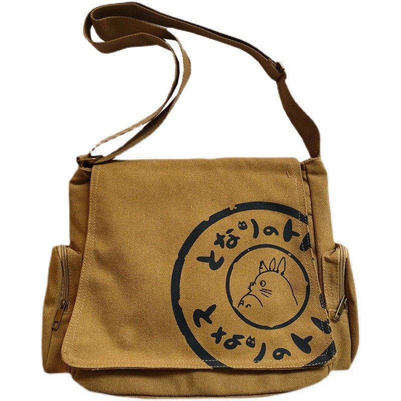 Over-The-Shoulder Canvas Bag For Men