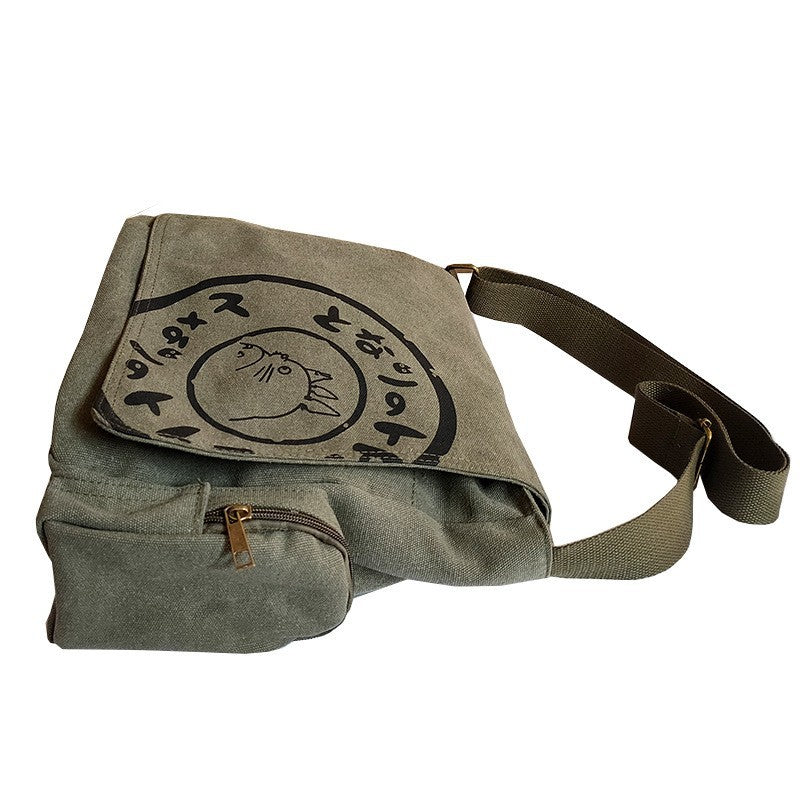 Over-The-Shoulder Canvas Bag For Men