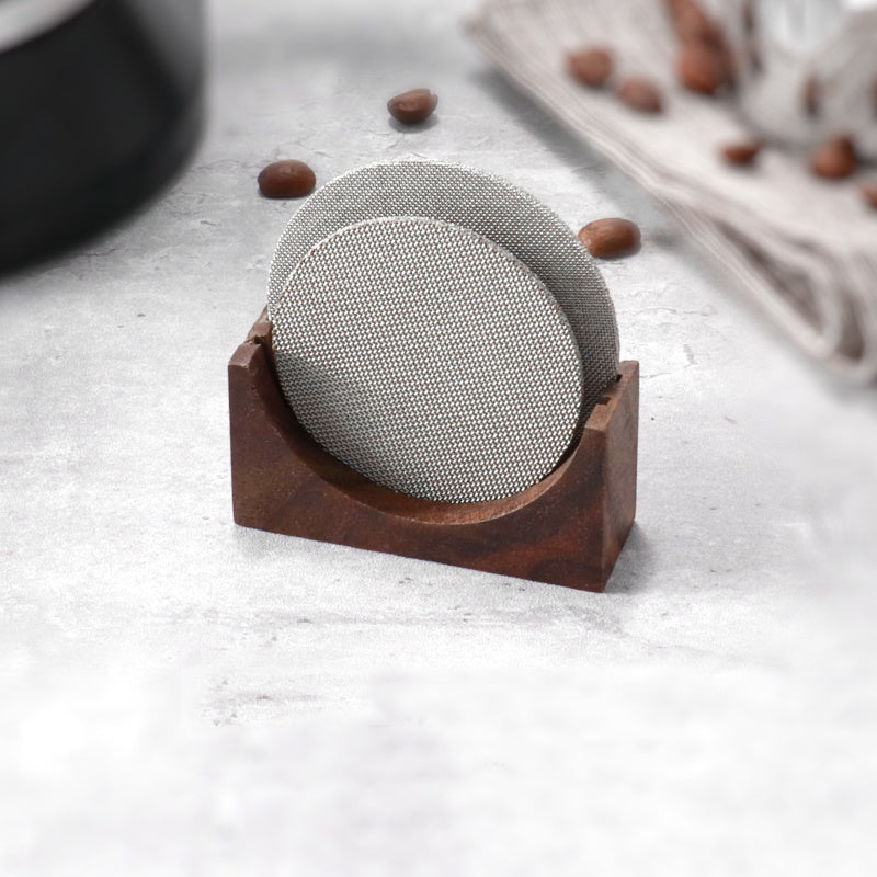 Walnut Espresso Filter Holder