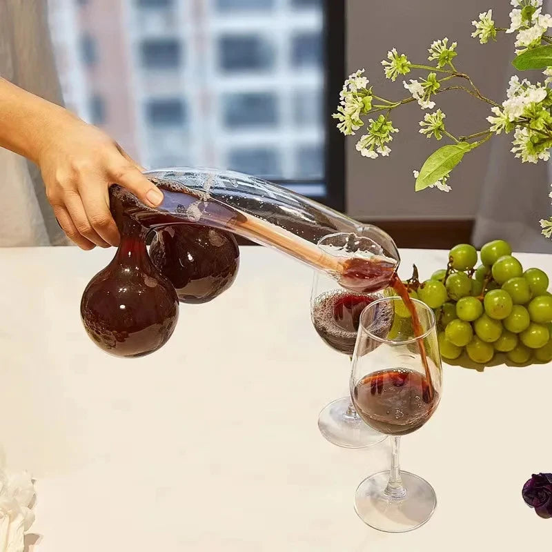 Suggestively Shaped Decanter For Parties or Gatherings