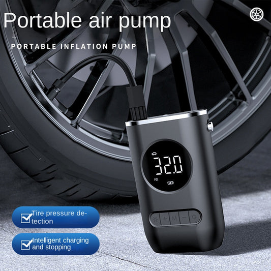 New! Premium Bike, Car or, Trailer portable air pump