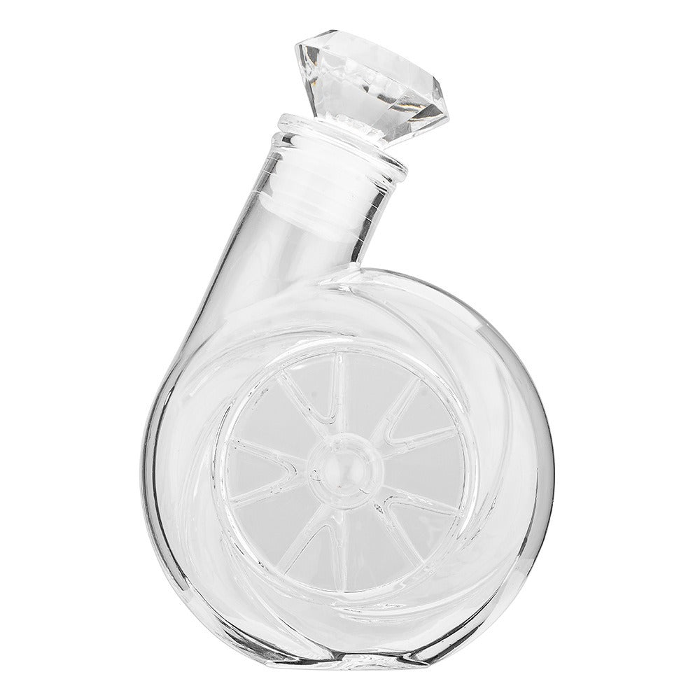 Turbocharger Shaped Decanter For Your Favorite Gearhead (Borosilicate Glass, Acrylic, and Silicone Materials)