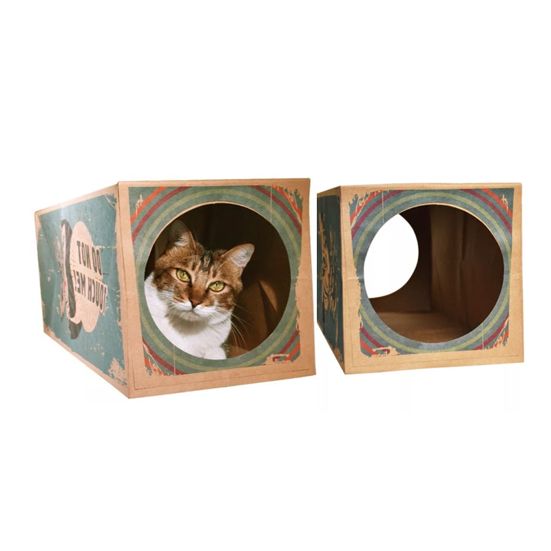 Fun Paper Cat Tunnel for kitties and Adult cats