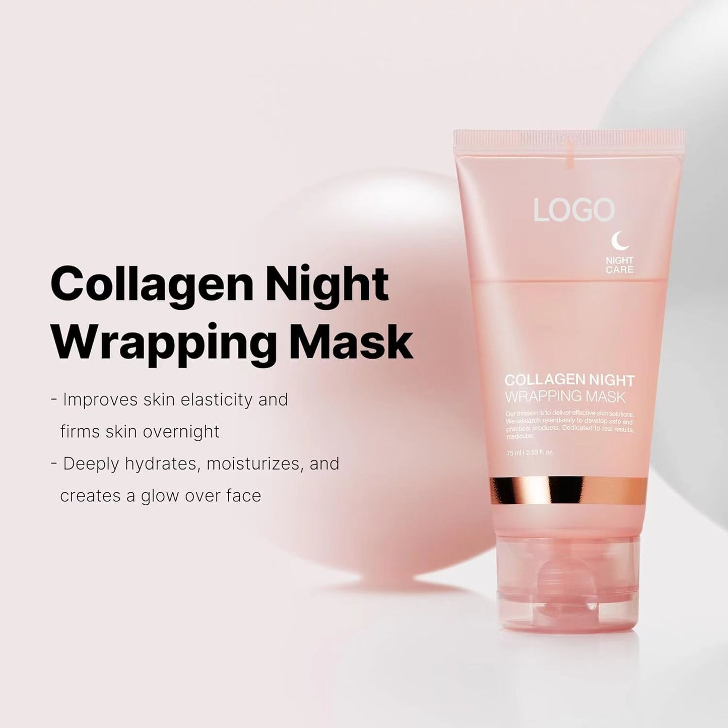 Smear-On, Peel-Off Deep Cleansing Collagen Sleeping Mask