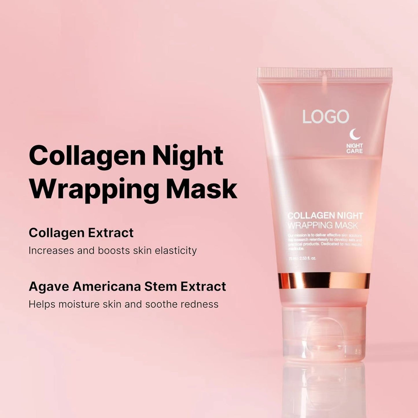 Smear-On, Peel-Off Deep Cleansing Collagen Sleeping Mask