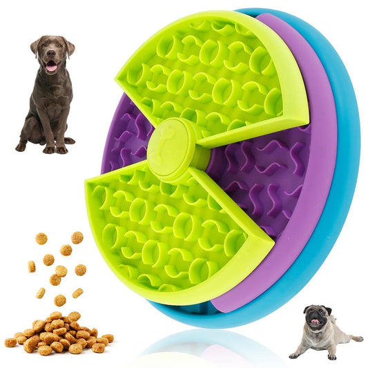 3-Layer Slow Puzzle Style Pet Feeder For Cats Or Dogs!