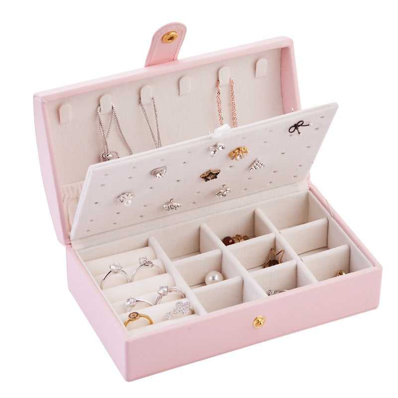 Portable And Spacious Ring and Earring Box