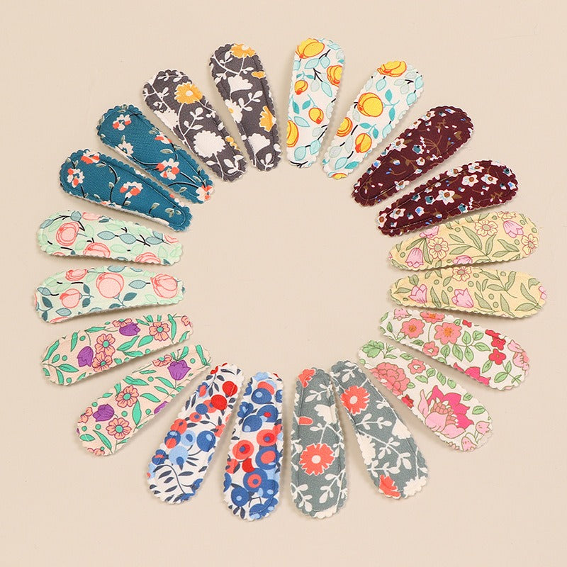 Children's Snap Bend Hair Clips For Young Children