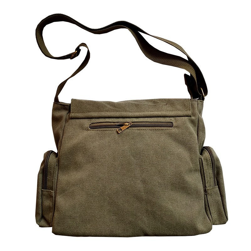 Over-The-Shoulder Canvas Bag For Men