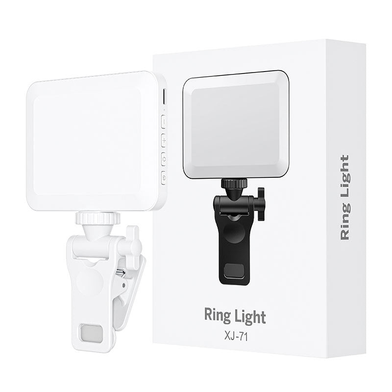 Laptop, Tablet, Or, Monitor mounted spotlight for LiveStreaming