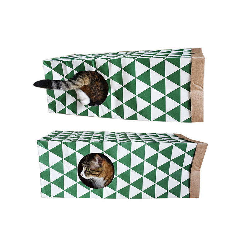 Fun Paper Cat Tunnel for kitties and Adult cats